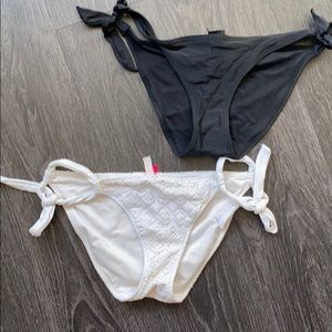Victoria secret mesh/lace bathing suit bottoms